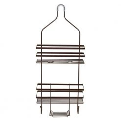 Honey-Can-Do Hanging Shower Caddy in Oil-Rubbed Bronze -Toilet Storage Shop oil rubbed bronze honey can do shower caddies bth 08990 4f 1000