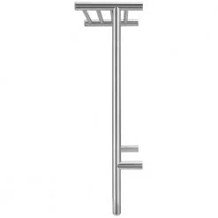 Ancona Miazzo 5-Bar Electric Wall Mount Plug-In and Hardwire Towel Warmer with Shelf in Polished Stainless Steel 12 Ancona Miazzo 5-Bar Electric Wall Mount Plug-In and Hardwire Towel Warmer with Shelf in Polished Stainless Steel -Toilet Storage Shop polished ancona towel warmers an 5445 4f 1000