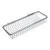 Ginger Hotelier Basket Wall Mounted 15.4 in. Long Deep Shower Basket in Polished Chrome