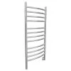 Ancona Svelte Rounded 40 in. Hardwired Electric Towel Warmer and Drying Rack in Polished Stainless Steel