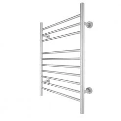 WarmlyYours Infinity 10-Bars Plug-In & Hardwire 120 V 32 in . Towel Warmer in Polished Stainless Steel -Toilet Storage Shop polished warmlyyours towel warmers tw f10ps hp 1f 1000
