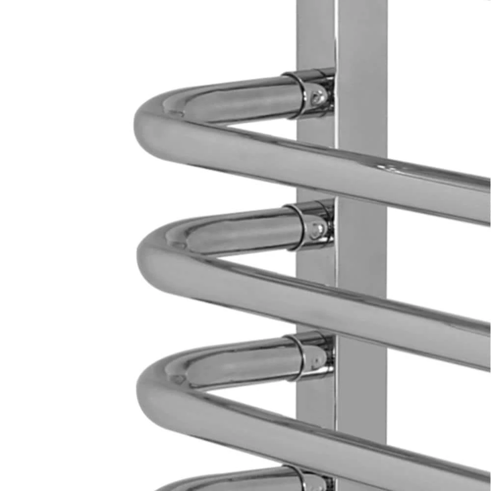 WarmlyYours Vancouver 6-Bars Hardwired 120-Volt 23 in. Towel Warmer in Polished Stainless Steel 5 WarmlyYours Vancouver 6-Bars Hardwired 120-Volt 23 in. Towel Warmer in Polished Stainless Steel - Image 3