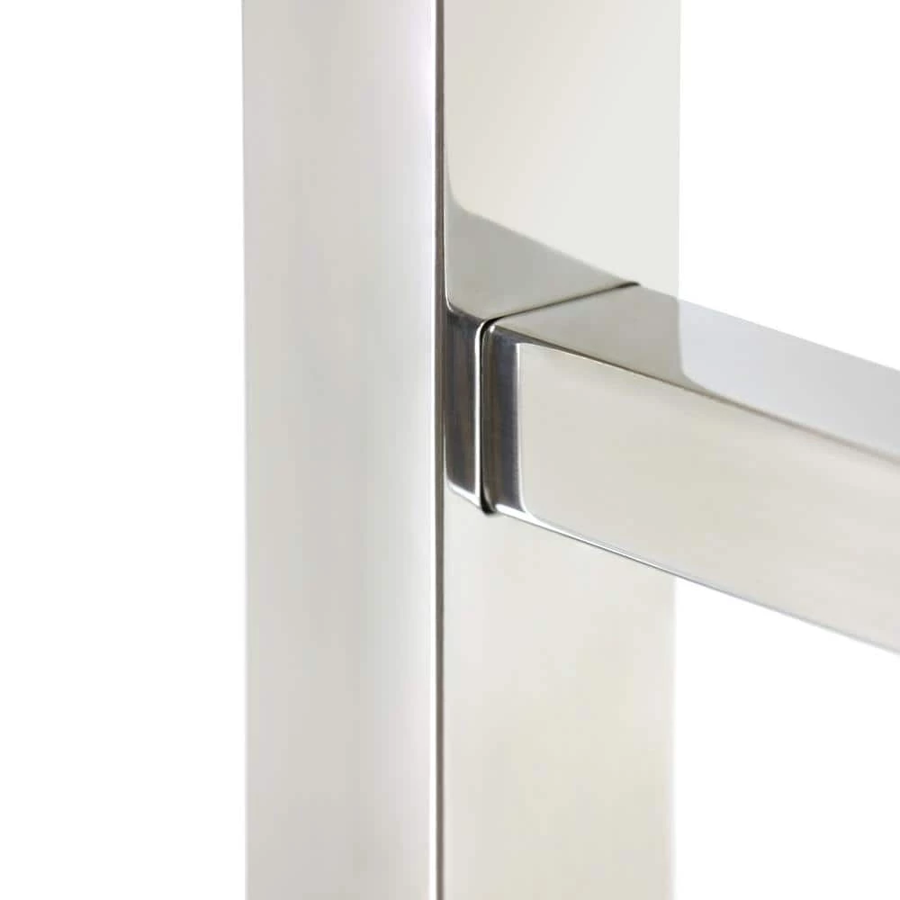 WarmlyYours 7-Bar Tahoe Towel Warmer, Hardwired, Polished Stainless Steel 6 WarmlyYours 7-Bar Tahoe Towel Warmer, Hardwired, Polished Stainless Steel - Image 4