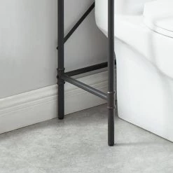Furniture of America Porona 26.25 in. Space Saver in Sand Black -Toilet Storage Shop sand black furniture of america over the toilet storage idf ac550 s 44 1000
