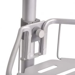 Utopia Alley Flat Shelf, Rustproof Corner Shower Caddy, Satin Chrome -Toilet Storage Shop satin chrome utopia alley shower caddies pc3al 44 1000