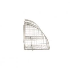 Spectrum Grid 10.125 in. W x 7.375 in. D x 14.125 in. H 2-Tier Corner Basket in Satin Nickel Powder Coat 13 Spectrum Grid 10.125 in. W x 7.375 in. D x 14.125 in. H 2-Tier Corner Basket in Satin Nickel Powder Coat -Toilet Storage Shop satin nickel spectrum shower caddies 16377 1d 1000