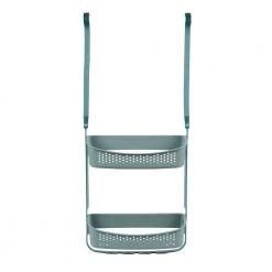 Bath Bliss 2-Way Convertible Shower Caddy in Sea Glass -Toilet Storage Shop seaglass bath bliss shower caddies 27190 seaglass 76 1000