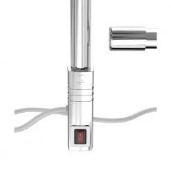 WarmlyYours Elements 4-Bar Plug-In Towel Warmer in Silver Polished Stainless Steel 12 WarmlyYours Elements 4-Bar Plug-In Towel Warmer in Silver Polished Stainless Steel -Toilet Storage Shop silver polished stainless steel warmlyyours towel warmers tw e4pcp 1d 1000