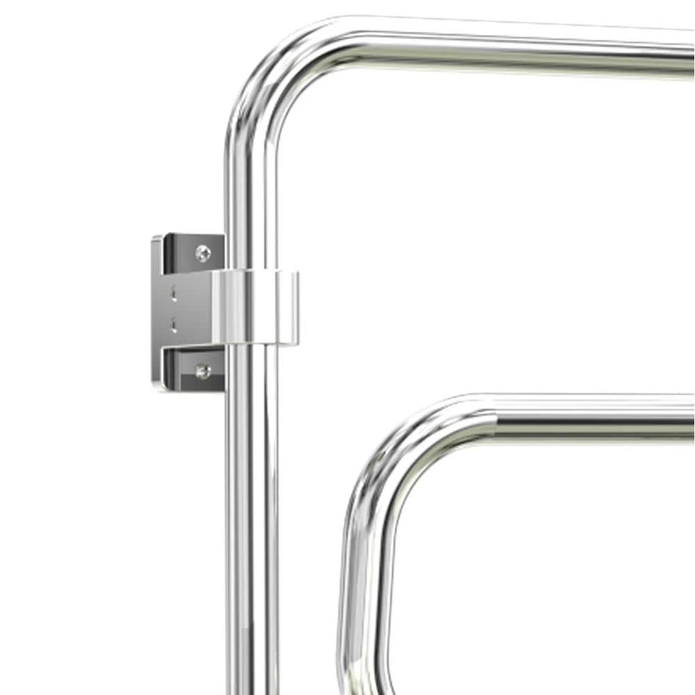 WarmlyYours Elements 4-Bar Plug-In Towel Warmer in Silver Polished Stainless Steel 5 WarmlyYours Elements 4-Bar Plug-In Towel Warmer in Silver Polished Stainless Steel - Image 3
