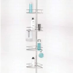 Better Living Fineline 4-Tier Shower Caddy with Mirror 9 Better Living Fineline 4-Tier Shower Caddy with Mirror -Toilet Storage Shop stainless steel better living shower caddies 13406 31 1000