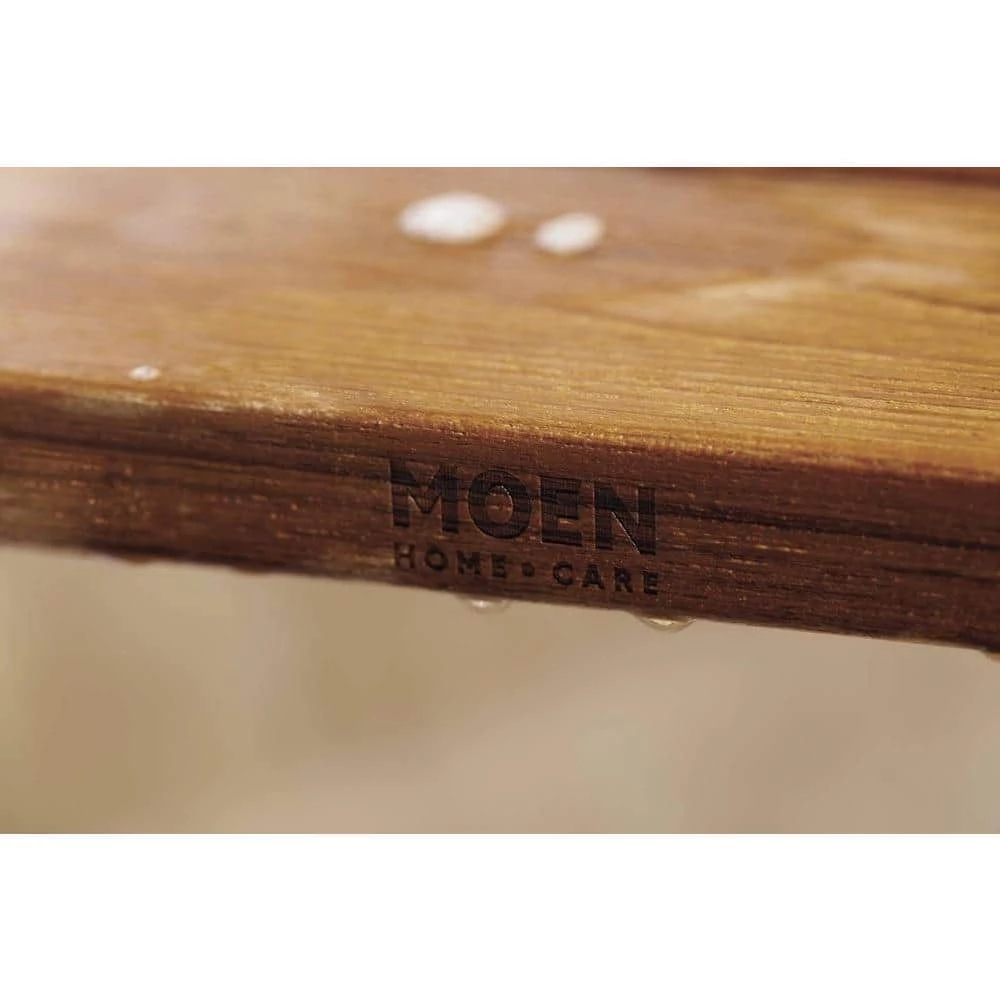 MOEN Fold Down Teak Shower Chair 8 MOEN Fold Down Teak Shower Chair - Image 7