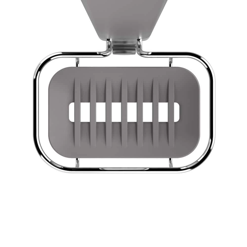 Simplehuman 3-Tier Adjustable Shower Caddy in Aluminum and Stainless Steel 7 Simplehuman 3-Tier Adjustable Shower Caddy in Aluminum and Stainless Steel - Image 5