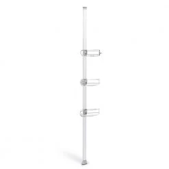 Simplehuman Tension Shower Caddy Stainless Steel And Anodized Aluminum 15 Simplehuman Tension Shower Caddy Stainless Steel And Anodized Aluminum -Toilet Storage Shop steel and aluminum simplehuman shower caddies bt1109 76 1000