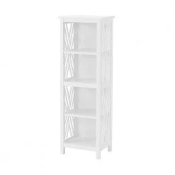 Alaterre Furniture Coventry 27 in. W Over The Toilet Space Saver Tall Bath Storage in White 14 Alaterre Furniture Coventry 27 in. W Over The Toilet Space Saver Tall Bath Storage in White -Toilet Storage Shop white alaterre furniture over the toilet storage anct723wh 76 1000