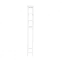 Alaterre Furniture Dover 27 in. W Over Toilet Space Saver with Open Shelving, 27 in. W Wall Storage Cabinet, 2-Doors and Towel Rod in White -Toilet Storage Shop white alaterre furniture over the toilet storage ando723wh 44 1000