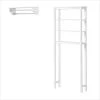 Alaterre Furniture Dover 27 in. W Over Toilet Space Saver with Open Shelving, 27 in. W Bathroom Shelf with 2-Towel Rods in White 2 Alaterre Furniture Dover 27 in. W Over Toilet Space Saver with Open Shelving, 27 in. W Bathroom Shelf with 2-Towel Rods in White -Toilet Storage Shop white alaterre furniture over the toilet storage ando724wh 64 1000