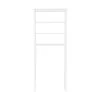Alaterre Furniture Dover 27 in. W Over Toilet Space Saver with Open Shelving in White -Toilet Storage Shop white alaterre furniture over the toilet storage ando72wh 64 1000
