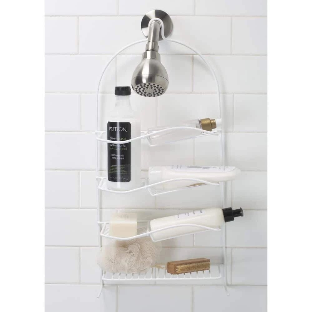 Bath Bliss Rubber Shower Organizer Caddy 7 Bath Bliss Rubber Shower Organizer Caddy - Image 5