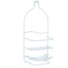 Bath Bliss Curve Design Shower Caddy 2 Bath Bliss Curve Design Shower Caddy -Toilet Storage Shop white bath bliss shower caddies 4008 wht 64 1000