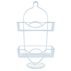 Bath Bliss Rainbow Style Design Shower Caddy 12 Bath Bliss Rainbow Style Design Shower Caddy -Toilet Storage Shop white bath bliss shower caddies 4010 wht fa 1000