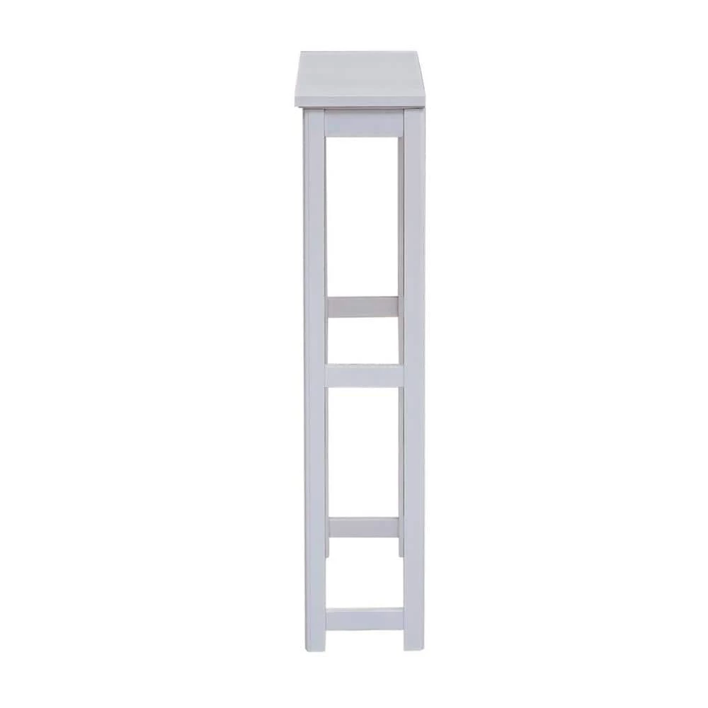 Bolton Furniture Dorset 27 in. W Toilet Base Storage Shelf in White 6 Bolton Furniture Dorset 27 in. W Toilet Base Storage Shelf in White - Image 4
