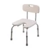 DMI Hygienic Bath Seat with Backrest -Toilet Storage Shop white dmi shower seats 522 1712 1999 64 1000