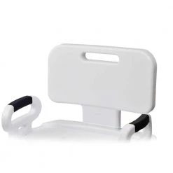 Drive Medical Bath Bench with Back and Arms -Toilet Storage Shop white drive medical shower seats rtl12505 fa 1000