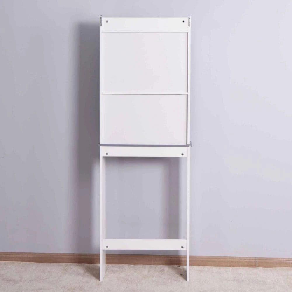EPOWP 23.2 in. W x 68 in. H x 7.5 in. D White Over-the-Toilet Storage 3 EPOWP 23.2 in. W x 68 in. H x 7.5 in. D White Over-the-Toilet Storage