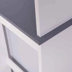 EPOWP 23.2 in. W x 68 in. H x 7.5 in. D White Over-the-Toilet Storage 18 EPOWP 23.2 in. W x 68 in. H x 7.5 in. D White Over-the-Toilet Storage -Toilet Storage Shop white epowp over the toilet storage w4093pbh1565 fa 1000