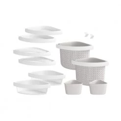 Sterling Store+ Family 12-Piece Shelf Kit in White