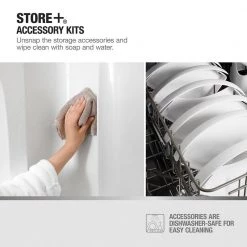 Sterling Store+ Family 12-Piece Shelf Kit in White -Toilet Storage Shop white finish sterling shower caddies 88038700 0 66 1000