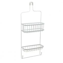 Glacier Bay Over-the-Showerhead Caddy in White