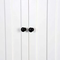 Nestfair 24 in. W x 67 in. H x 8 in. D White Over-the-Toilet Storage -Toilet Storage Shop white nestfair over the toilet storage l35619w409 4f 1000