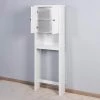 Nestfair 24 in. W x 67 in. H x 8 in. D White Over-the-Toilet Storage