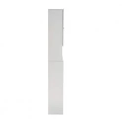 Tidoin 23.6 in. W x 61.8 in. H x 9.05 in. D White Over-the-Toilet Storage -Toilet Storage Shop white over the toilet storage dn ydw3 332 e1 1000