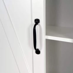 Unbranded Albie 27.16 in. W x 67 in. H x 9.06 in. D White MDF Over-the-Toilet Storage in White 12 Unbranded Albie 27.16 in. W x 67 in. H x 9.06 in. D White MDF Over-the-Toilet Storage in White -Toilet Storage Shop white over the toilet storage w409 622 4f 1000