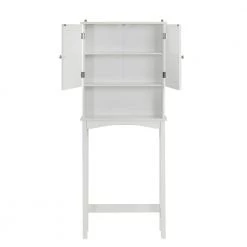 EPOWP 9 in. W x 62 in. H x 24 in. D White Over-the-Toilet Storage -Toilet Storage Shop white over the toilet storage wf194550aakliuy 44 1000