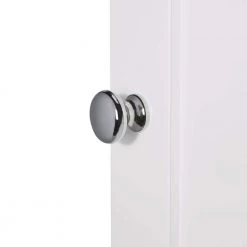 RiverRidge Home Ashland 27.44 in. W x 64.88 in. H x 7.81 in. D White Over-the-Toilet Storage 22 RiverRidge Home Ashland 27.44 in. W x 64.88 in. H x 7.81 in. D White Over-the-Toilet Storage -Toilet Storage Shop white riverridge home over the toilet storage 06 090 44 1000