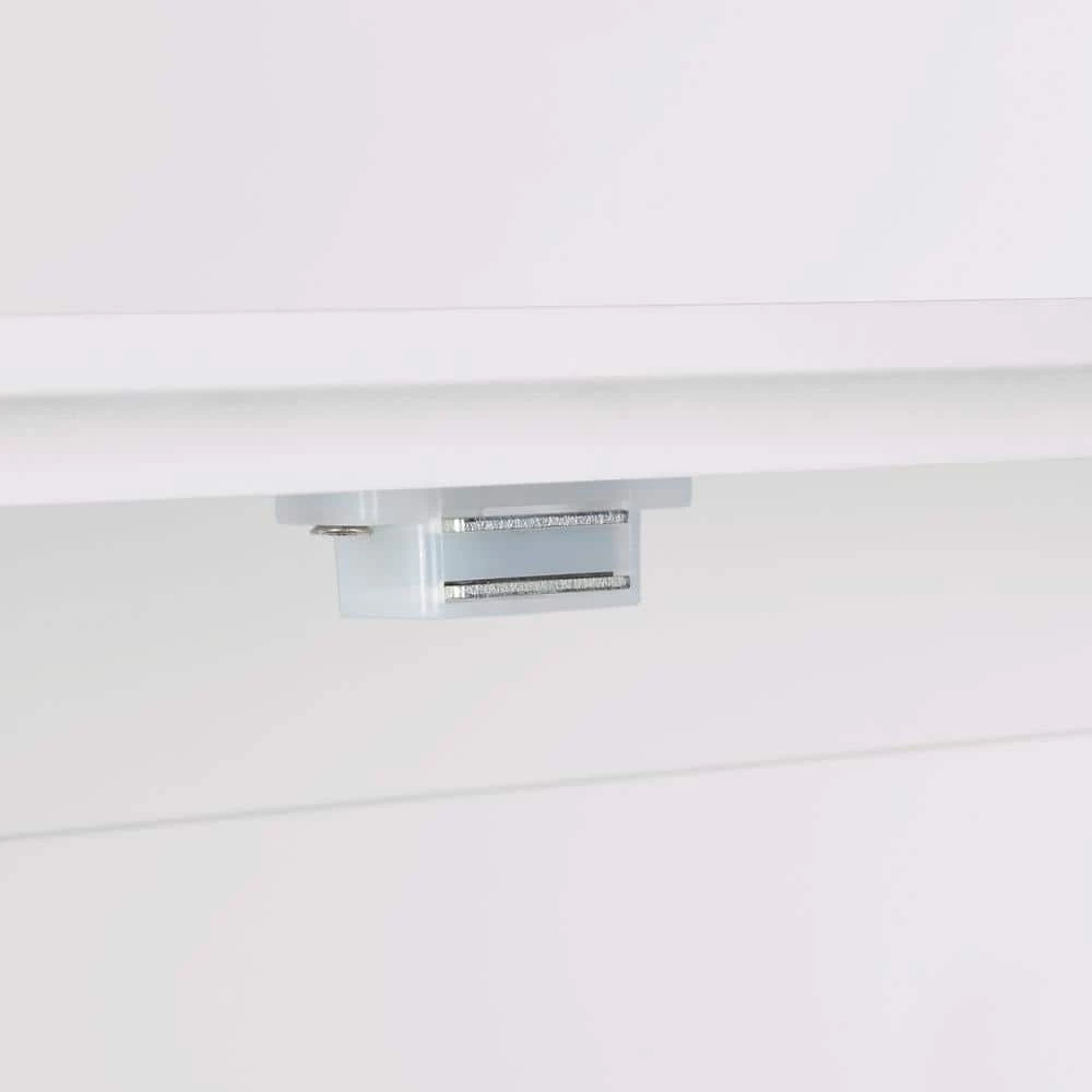 RiverRidge Home Ashland 27.44 in. W x 64.88 in. H x 7.81 in. D White Over-the-Toilet Storage 6 RiverRidge Home Ashland 27.44 in. W x 64.88 in. H x 7.81 in. D White Over-the-Toilet Storage - Image 4