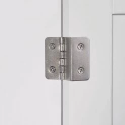 RiverRidge Home Ashland 27.44 in. W x 64.88 in. H x 7.81 in. D White Over-the-Toilet Storage 23 RiverRidge Home Ashland 27.44 in. W x 64.88 in. H x 7.81 in. D White Over-the-Toilet Storage -Toilet Storage Shop white riverridge home over the toilet storage 06 090 fa 1000