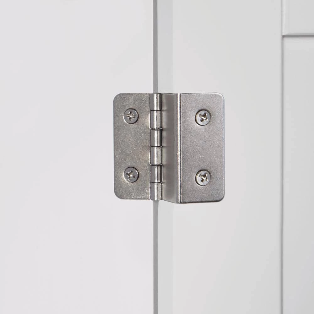 RiverRidge Home Ashland 27.44 in. W x 64.88 in. H x 7.81 in. D White Over-the-Toilet Storage 12 RiverRidge Home Ashland 27.44 in. W x 64.88 in. H x 7.81 in. D White Over-the-Toilet Storage - Image 10