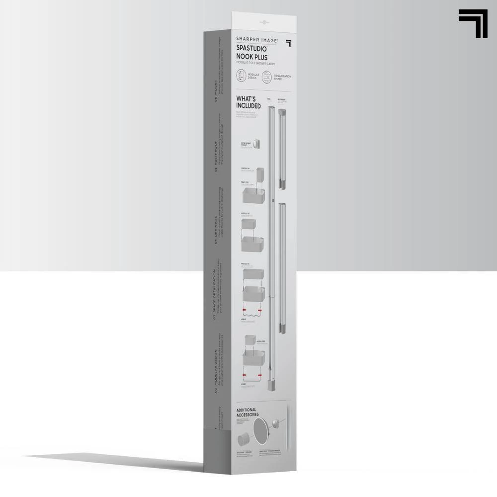 Sharper Image Shower Caddy 4-Tier 11 Sharper Image Shower Caddy 4-Tier - Image 9