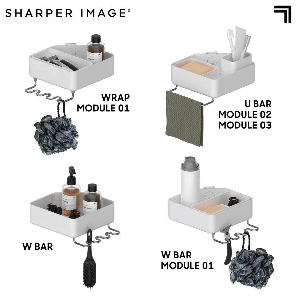 Sharper Image Shower Caddy 4-Tier 6 Sharper Image Shower Caddy 4-Tier - Image 4