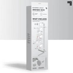 Sharper Image 3-Tier Adjustable Shower Caddy Corner 24 Sharper Image 3-Tier Adjustable Shower Caddy Corner -Toilet Storage Shop white sharper image shower caddies 1013888 4f 1000