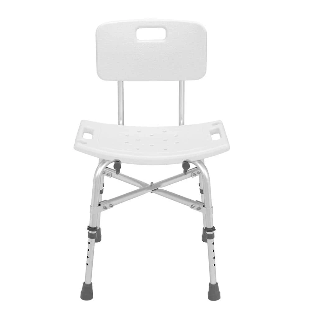 Winado Heavy-duty Adjustable Height Bath Shower Chair Bench Stool Tub Seat Backrest 6 Winado Heavy-duty Adjustable Height Bath Shower Chair Bench Stool Tub Seat Backrest - Image 4
