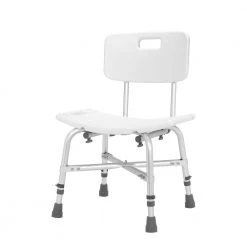 Winado Heavy-duty Adjustable Height Bath Shower Chair Bench Stool Tub Seat Backrest 8 Winado Heavy-duty Adjustable Height Bath Shower Chair Bench Stool Tub Seat Backrest -Toilet Storage Shop white shower seats 263515991748 4f 1000