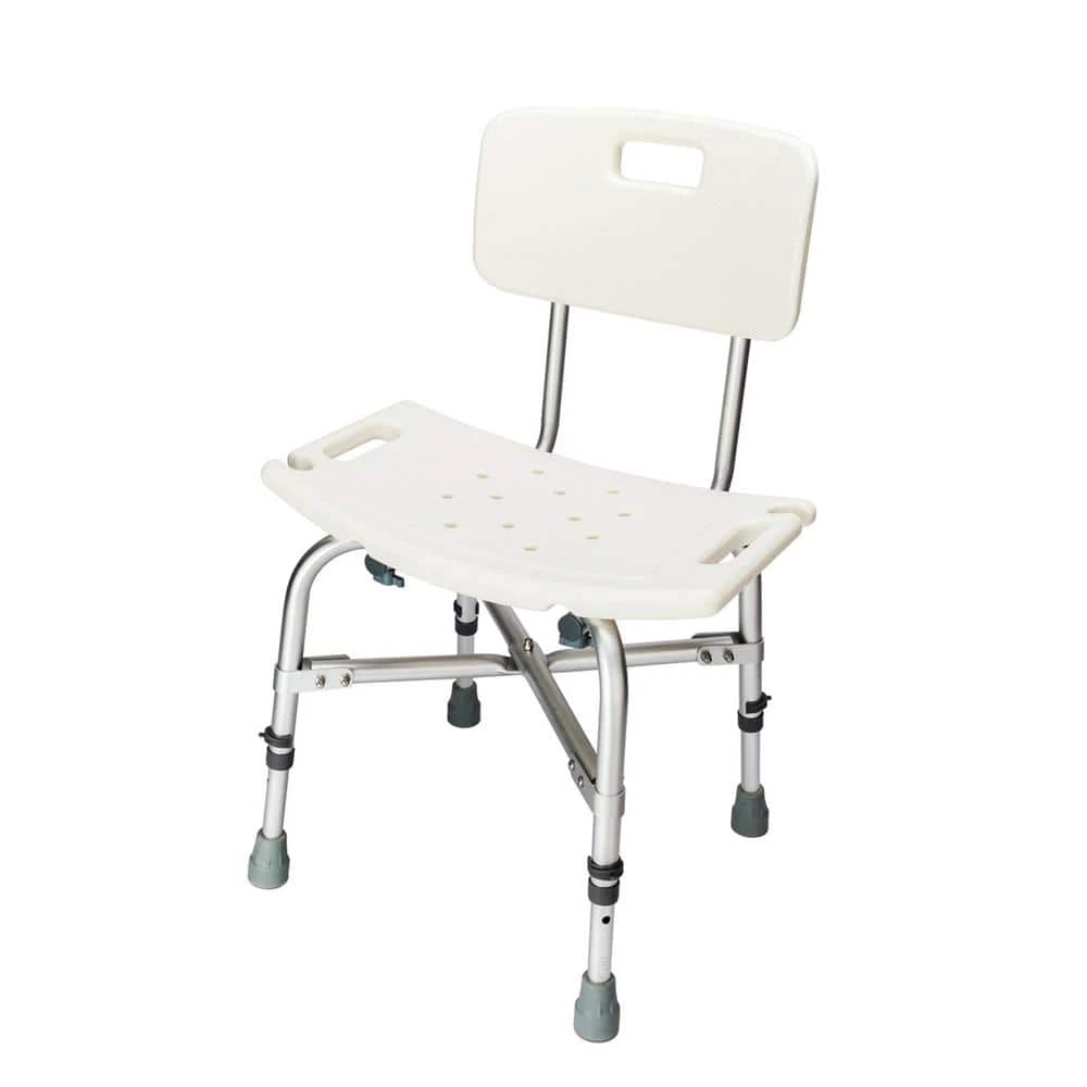 Winado Heavy-duty Adjustable Height Bath Shower Chair Bench Stool Tub Seat Backrest 3 Winado Heavy-duty Adjustable Height Bath Shower Chair Bench Stool Tub Seat Backrest