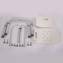 Winado Adjustable Medical Shower Chair Bath Tub Bench Stool Seat with Detachable Backrest -Toilet Storage Shop white shower seats 268566348091 fa 1000