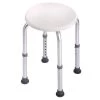 Tidoin 12.8 in. W x 11.8 in. D Metal Adjustable Height Shower Seat -Toilet Storage Shop white shower seats mix ydhg 105 64 1000