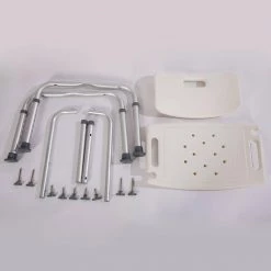 Winado 7 Height Adjustable Medical Shower Bath Seat Detachable Backrest Batht Stool -Toilet Storage Shop white winado shower seats 253309142982 fa 1000